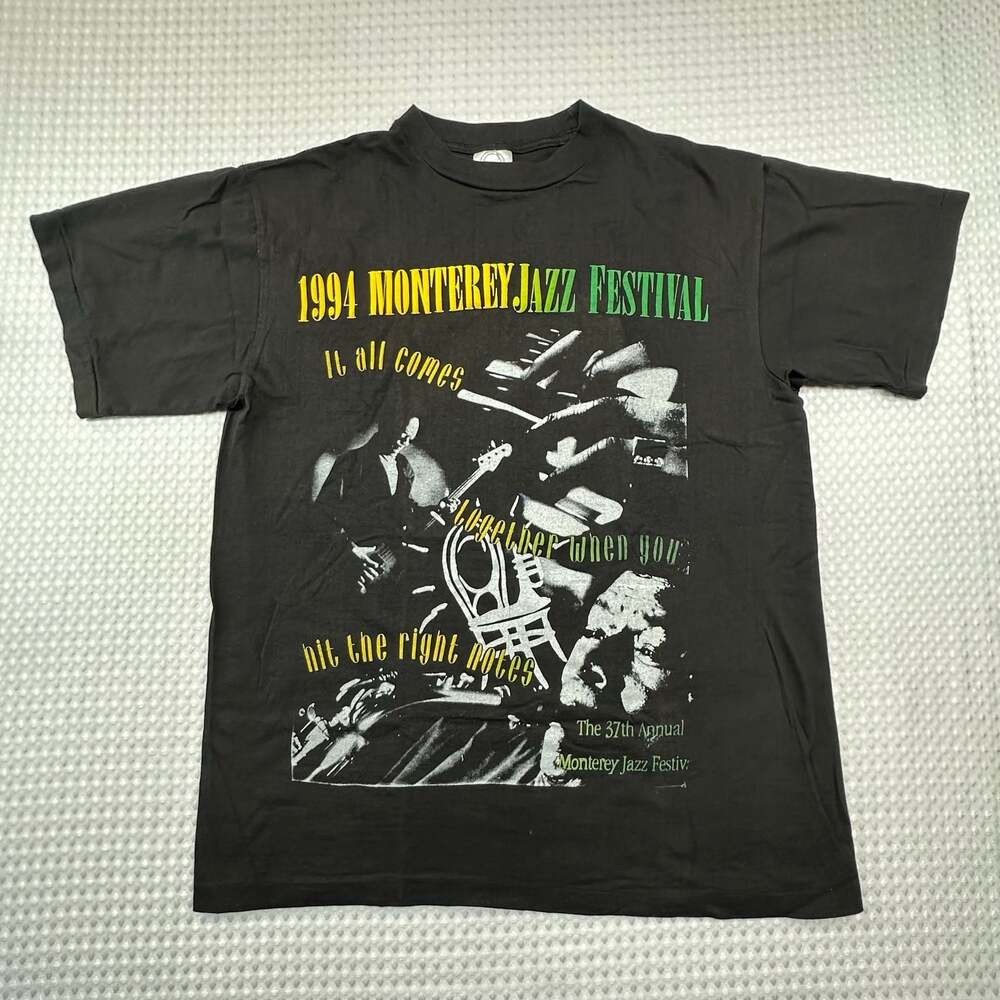 Vintage 1994 Monterey Jazz Festival Graphic T-Shirt Size L